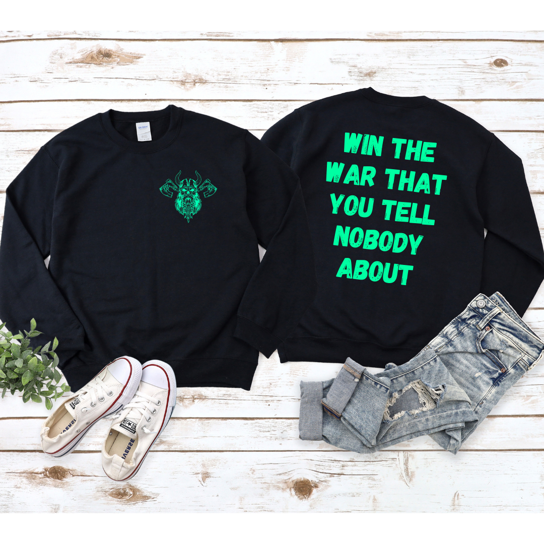 Win The War Tee and Crewneck