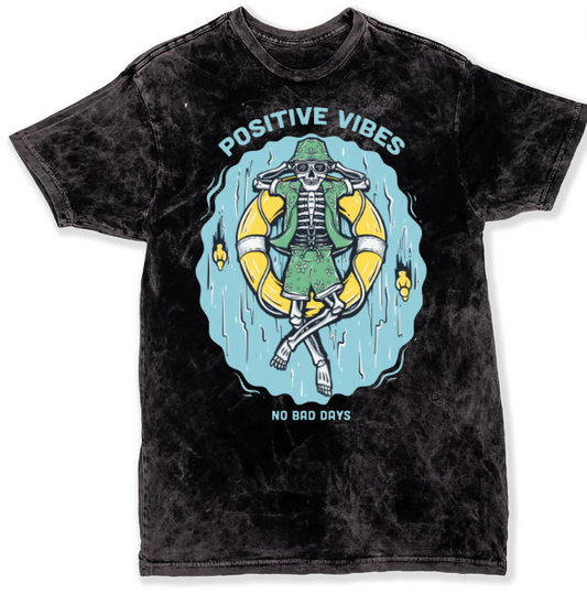 Positive Vibes Vintage Tee and Hoodie- MAMA Collection